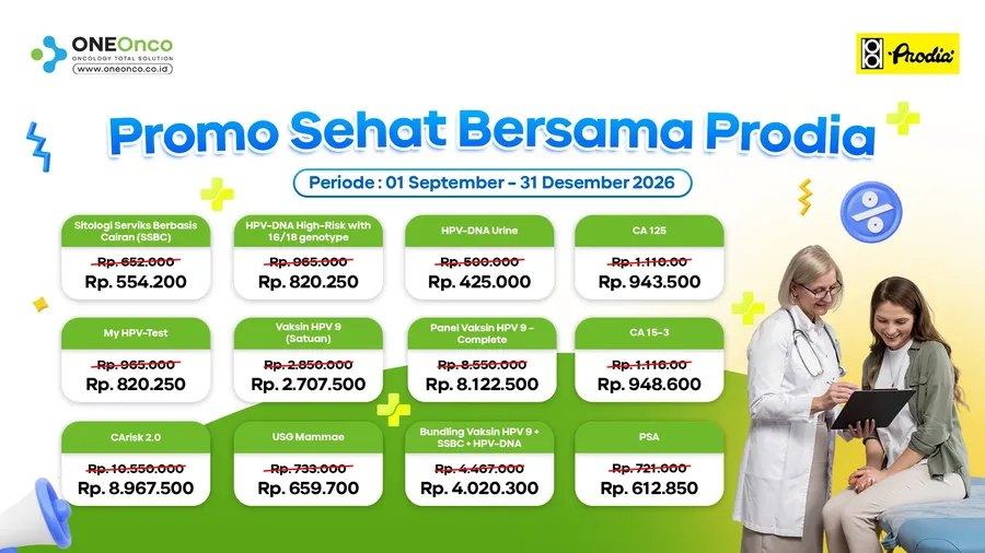 <p>Promo layanan di Prodia.&nbsp;</p>
