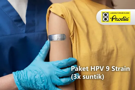 Vaksin HPV 9 Strain (3x Suntik)
