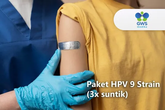 Vaksin HPV 9 Strain (3x Suntik)