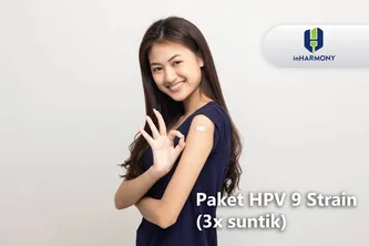 Vaksin HPV 9 strain (3x suntik)