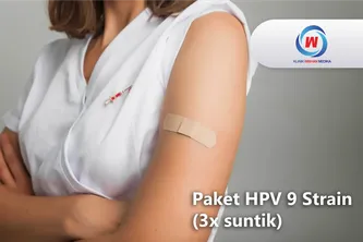 Vaksin HPV 9 Strain (3x Suntik)