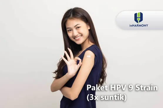 Vaksin HPV 9 strain (3x suntik)