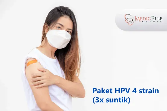 Vaksin HPV (3x suntik) dengan dokter spesialis