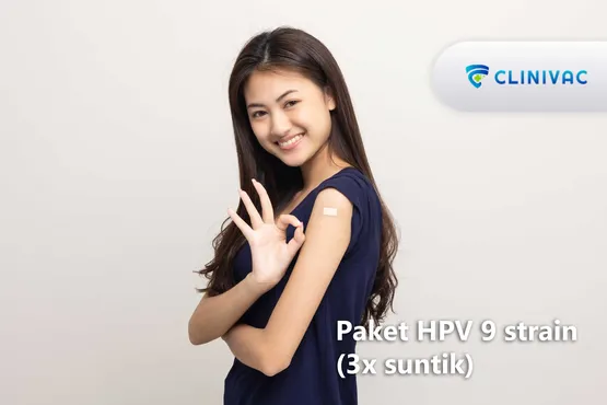 Vaksin HPV 9 strain (3x suntik)