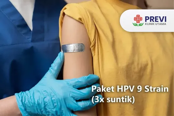 Vaksin HPV 9 Strain (3x Suntik)